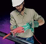 Hand-held Portable Reciprocating Saw for Cutting Pipe