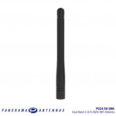 PG24-58-SMA | Dual Band 2.4/5.0GHz WiFi Antenna PG24-58-SMA | Dual Band 2.4/5.0GHz WiFi Antenna
