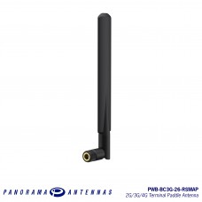 PWB-BC3G-26-RSMAP | 2G/3G/4G Terminal Paddle Antenna PWB-BC3G-26-RSMAP | 2G/3G/4G Terminal Paddle Antenna